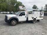 (China Grove, NC) ETI ETT29-SNT, Articulating & Telescopic Bucket Truck mounted behind cab on 2012 F