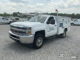 (Verona, KY) 2018 Chevrolet Silverado 3500HD 4x4 Enclosed Service Truck Duke Unit) (Runs & Moves) (A