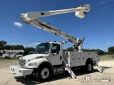 (Thonotosassa, FL) Altec AM55, Over-Center Material Handling Bucket Truck rear mounted on 2016 Freig