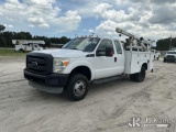 (Thonotosassa, FL) 2012 Ford F350 4x4 Mechanics Service Truck Runs & Moves, Lift Gate Operates) (Cra
