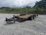 (Villa Rica, GA) 2017 Custom T/A Tilt-Top Tagalong Trailer Tongue Damage, Decking Damaged, Rust Dama