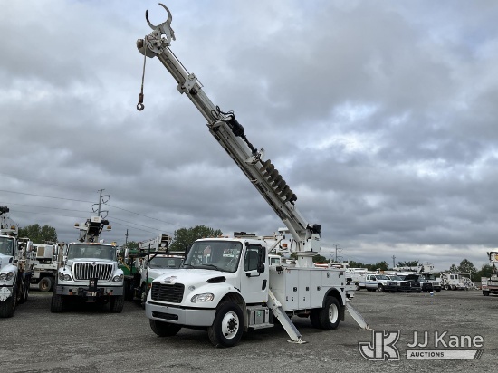 Derrick Rear Rope (Plymouth Meeting, PA) Altec DM47BTR, Digger Derrick rear mounted on ...