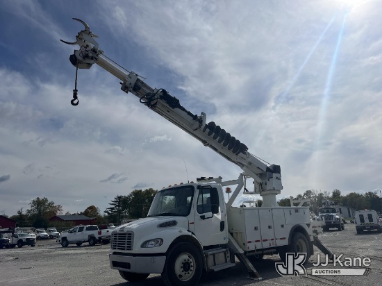 Derrick Rear Rope (Hawk Point, MO) Altec DM47-TR, Digger Derrick rear mounted on 2013 ...