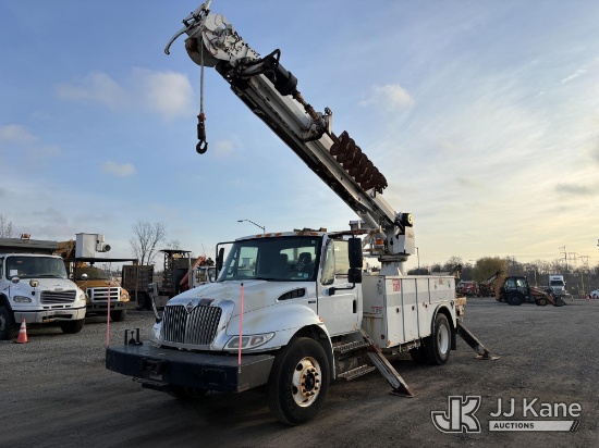 Derrick Rear Rope (Plymouth Meeting, PA) Altec DM47TR, Digger Derrick rear mounted on ...