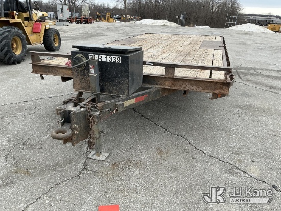 (Kansas City, MO) 2012 Sure-Trac T/A Tagalong Flatbed Trailer Rust/Paint Damage) (Seller States: Nee