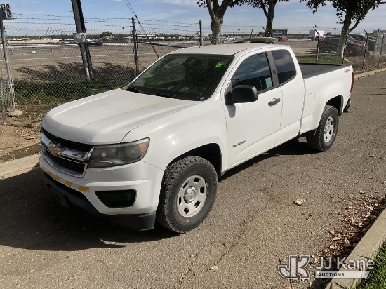 (Dixon, CA) 2016 Chevrolet Colorado Work Truck Ext. Cab Extended-Cab Pickup Truck Runs & Moves)( Int