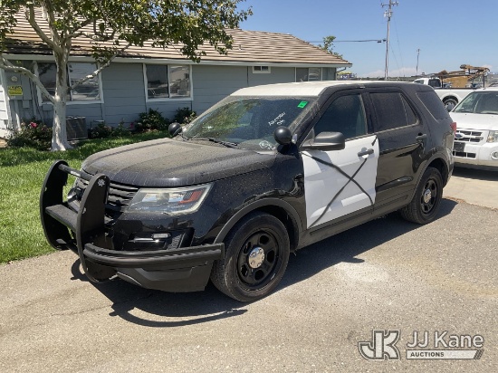 (Dixon, CA) 2017 Ford Explorer Police 4-Door Sport Utility Vehicle Runs & Moves)(Interior Defects -