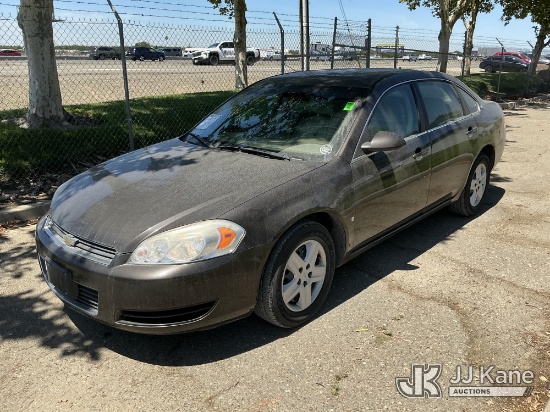 (Dixon, CA) 2008 Chevrolet Impala LS 4-Door Sedan Runs & Moves Vehicle previously used with a 'cold