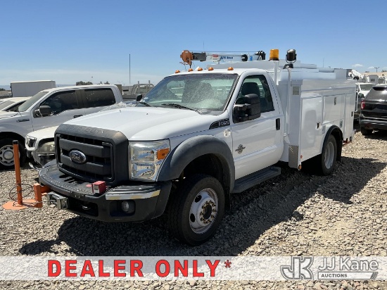 (Dixon, CA) 2012 Ford F-550 Mechanics Service Truck Not Running, Conditions Unknown
