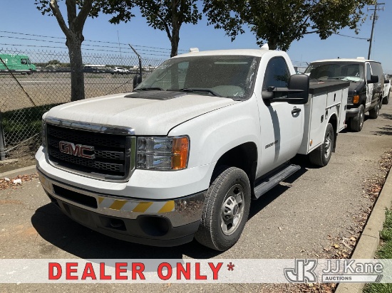 (Dixon, CA) 2012 GMC Sierra 2500HD Service Truck Runs & Moves) (Engine Performance Concerns-Runs Rou