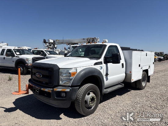 (Dixon, CA) 2012 Ford F-550 Regular Cab DRW Service Truck Runs & Moves
