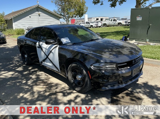 (Dixon, CA) 2017 Dodge Charger Police 4-Door Sedan Runs & Moves)(Interior & Exterior Defects-No Rear
