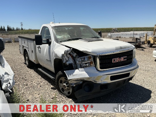 (Dixon, CA) 2013 GMC Sierra 2500HD Work Truck Long Box Service Truck Not Running, Condition Unknown)