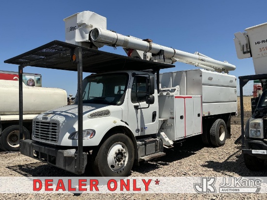 (Dixon, CA) Altec LR760-E70, Elevator Bucket Truck mounted behind cab on 2013 Freightliner M2 106 Ut