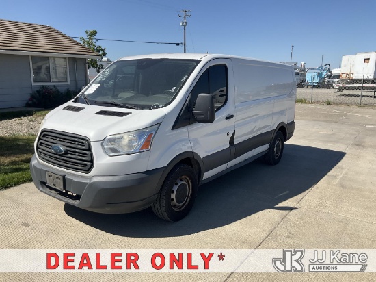 (Dixon, CA) 2015 Ford Transit Cargo Van Runs & Moves) (Engine Performance Concerns-Engine Codes, Ext