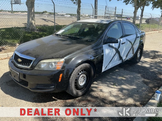 (Dixon, CA) 2015 Chevrolet Caprice Police 4-Door Sedan Runs & Moves)(Warning Dash Indicators Light O