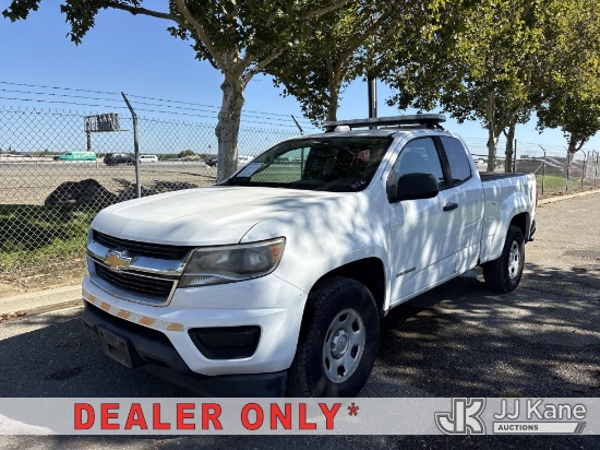 (Dixon, CA) 2016 Chevrolet Colorado Extended-Cab Pickup Truck Runs & Moves) (Dash Warning Indicators