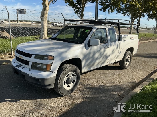 (Dixon, CA) 2009 Chevrolet Colorado Work Truck Extended-Cab Pickup Truck Runs & Moves)(Exterior Defe