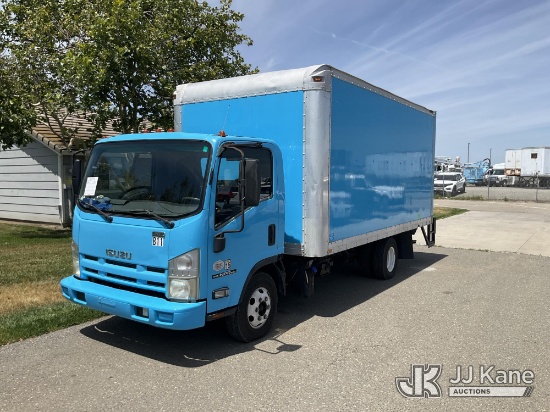 (Dixon, CA) 2013 Isuzu NPR Van Body Truck Runs & Moves