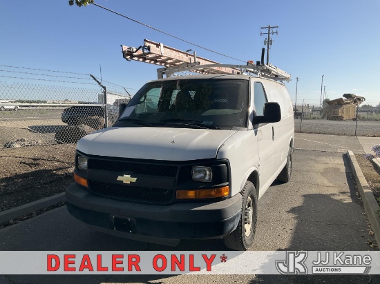 (Dixon, CA) 2012 Chevrolet Express 2500 Cargo Van Runs & Moves) (P0W97)