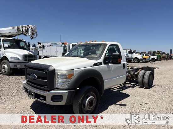 (Dixon, CA) 2016 Ford F-550 Regular Cab DRW Cab & Chassis Runs & Moves