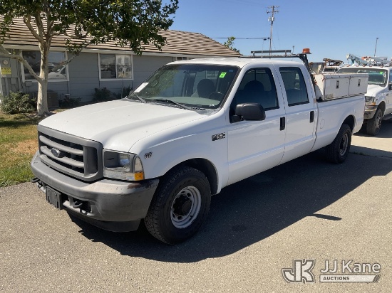 (Dixon, CA) 2002 Ford F-250 SD Crew-Cab Pickup Truck Runs & Moves