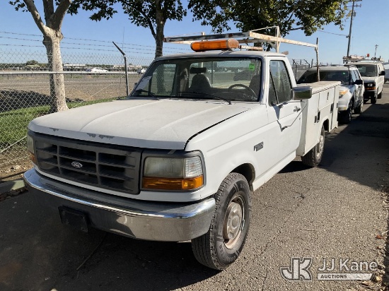 (Dixon, CA) 1997 Ford F-250 Service Truck Runs & Moves