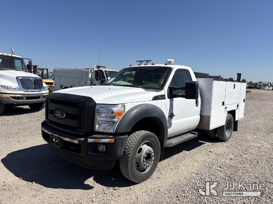 (Dixon, CA) 2012 Ford F-550 Enclosed Service Truck Runs & Moves