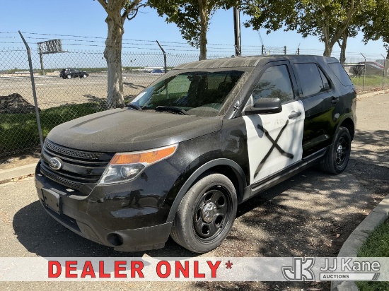 (Dixon, CA) 2014 Ford Explorer Police 4-Door Sport Utility Vehicle Runs & Moves)(Interior & Exterior