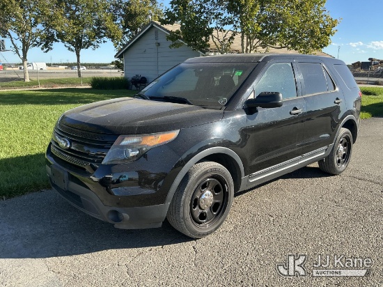 (Dixon, CA) 2014 Ford Explorer Police 4-Door Sport Utility Vehicle Runs & Moves)(Exterior Defects