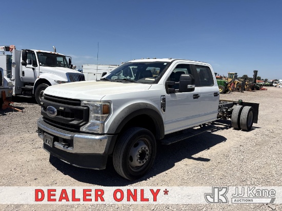 (Dixon, CA) 2020 Ford F-550 Crew Cab DRW Cab & Chassis Runs & Moves)( Transmission/Drivetrain Perfor