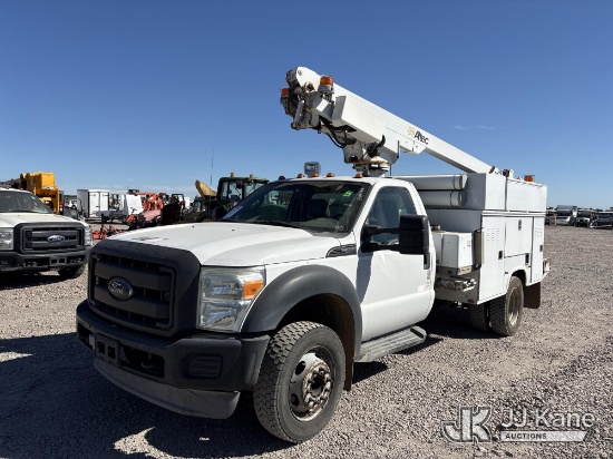 (Dixon, CA) Altec AT200A, Telescopic Non-Insulated Bucket Truck mounted behind cab on 2012 Ford F-45