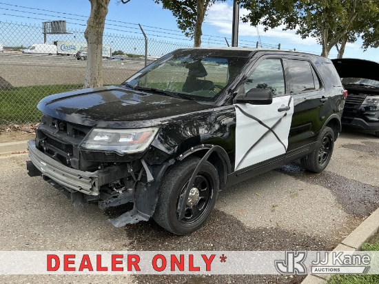 (Dixon, CA) 2017 Ford Explorer Police 4-Door Sport Utility Vehicle Runs & Moves)(Transmission/Drivet