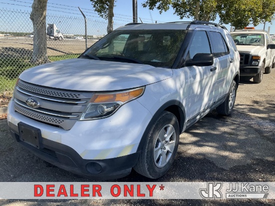 (Dixon, CA) 2013 Ford Explorer Base 4-Door Sport Utility Vehicle Runs & moves (Engine Performance Co