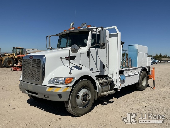 (Dixon, CA) 2014 Peterbilt 337 Mechanics Service Truck Runs, Moves & Crane Operates