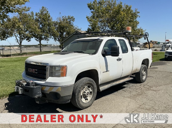 (Dixon, CA) 2012 GMC Sierra 2500HD Extended-Cab Pickup Truck Runs & Moves) (Engine Performance Conce