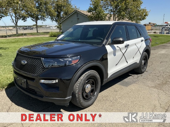 (Dixon, CA) 2020 Ford Explorer Police 4-Door Sport Utility Vehicle Runs & Moves)(Permanent Code U012