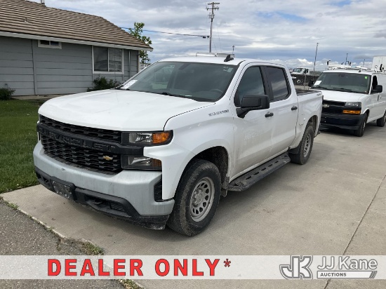 (Dixon, CA) 2019 Chevrolet Silverado 1500 Crew-Cab Pickup Truck Runs & Moves) (Per Seller: Transmiss