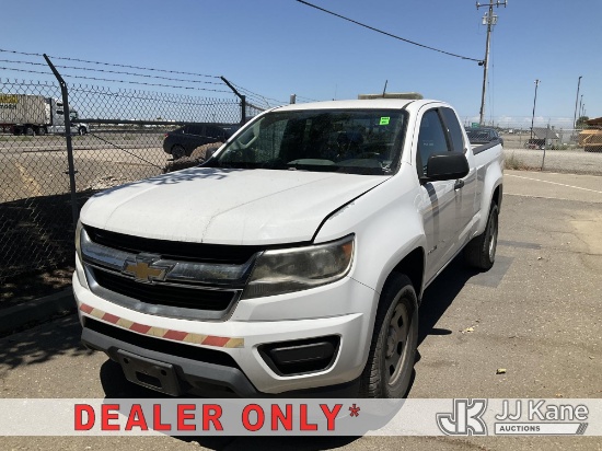 (Dixon, CA) 2016 Chevrolet Colorado Extended-Cab Pickup Truck Runs & Moves) (Engine Performance Conc