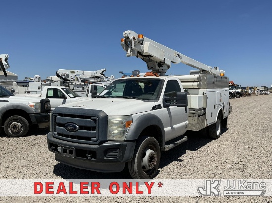 (Dixon, CA) Altec AT200A, Telescopic Non-Insulated Bucket Truck mounted behind cab on 2012 Ford F-45