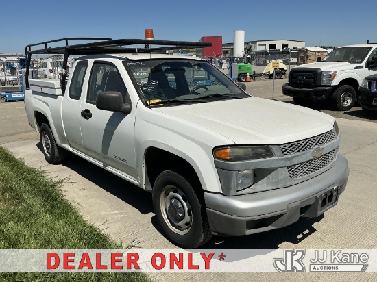 (Dixon, CA) 2005 Chevrolet Colorado Extended-Cab Pickup Truck Runs & Moves, Engine Performance Conce