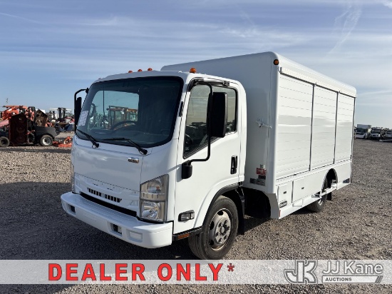 (Dixon, CA) 2017 Isuzu NQR Enclosed Service Van Runs & Moves) (Dash Warning Indicators On