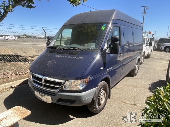 (Dixon, CA) 2006 Dodge Sprinter Van Cargo Van Runs & Moves