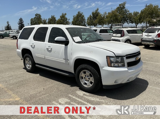 (Dixon, CA) 2012 Chevrolet Tahoe LS 4-Door Sport Utility Vehicle Runs & Moves)(Engine Won't Stay Run