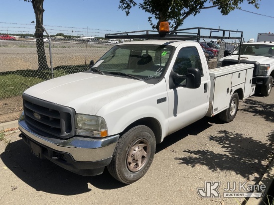 (Dixon, CA) 2003 Ford F-250 SD Utility Vehicle Runs & Moves