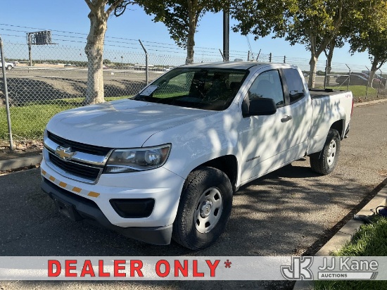 (Dixon, CA) 2016 Chevrolet Colorado Work Truck Ext. Cab Extended-Cab Pickup Truck Runs & Moves)(Tran