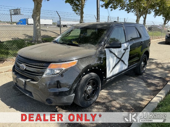 (Dixon, CA) 2014 Ford Explorer Police 4-Door Sport Utility Vehicle Runs & Moves)(Interior & Exterior