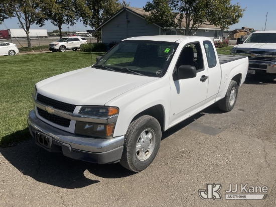(Dixon, CA) 2007 Chevrolet Colorado Extended-Cab Pickup Truck Runs & Moves) (Interior Defects - See