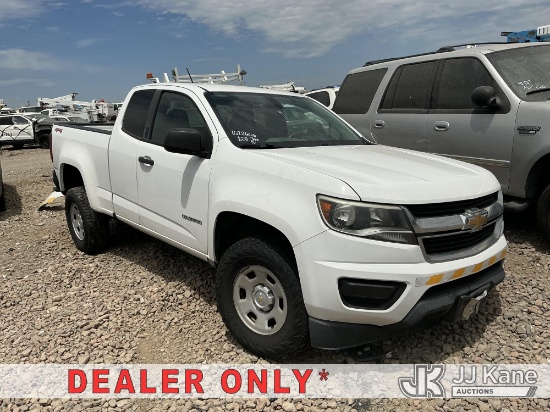 (Dixon, CA) 2016 Chevrolet Colorado Work Truck Extended-Cab Pickup Truck Runs, Does Not Move)(Suspen