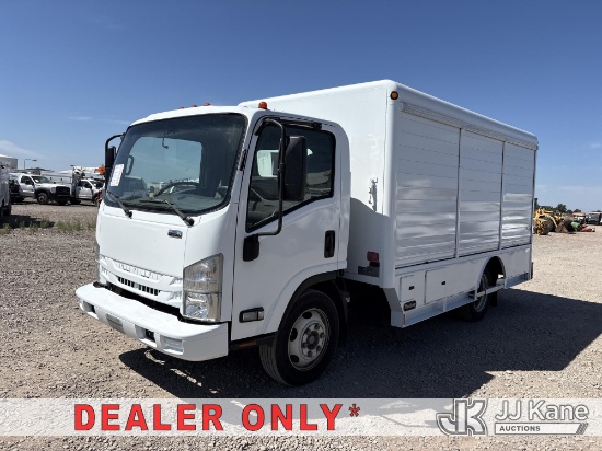 (Dixon, CA) 2017 Isuzu NQR Cargo Van Runs & Moves, Check Engine Light On